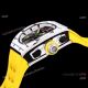 Replica Richard Mille RM 62-01 Tourbillon Watch Yellow Rubber Band Strap (3)_th.jpg